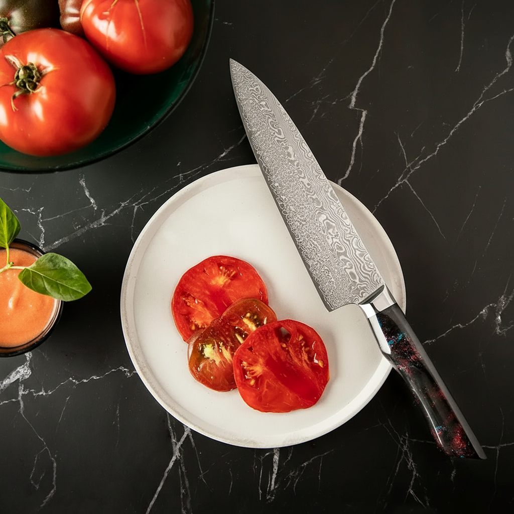 Couteau santoku Akita